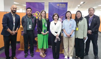 THAI Cargo Welcomes Kuehne+Nagel to Discuss Opportunities for Enhancing Air Cargo Capabilities and Global Logistics Connectivity 